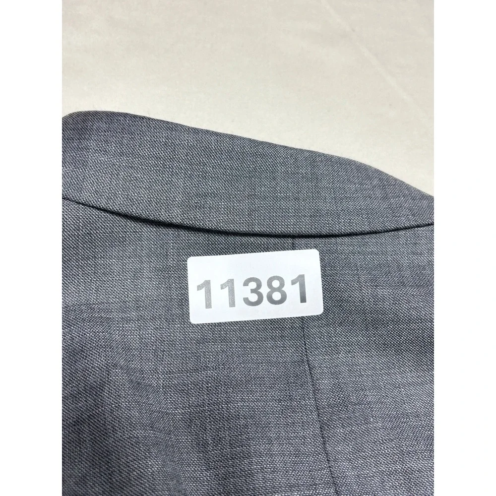 J.Crew Thompson Mens 40S Grey 100% Wool Two Button Suit Jacket Blazer G1730